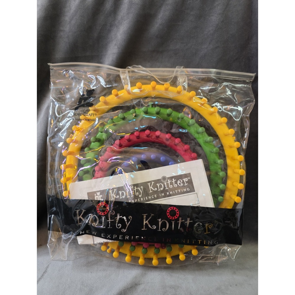 Knifty Knitter 4 Assorted Size Loom Set - Provo Craft Looms Only